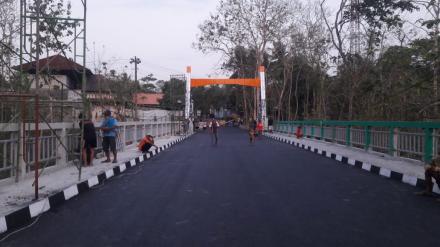 Jembatan Kali Kontheng Segera Dapat Dilintasi